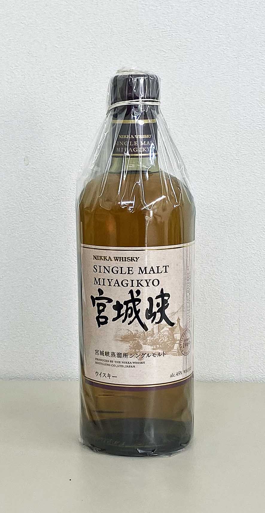 ニッカ　宮城峡　シングルモルトウイスキー 40度　700ML