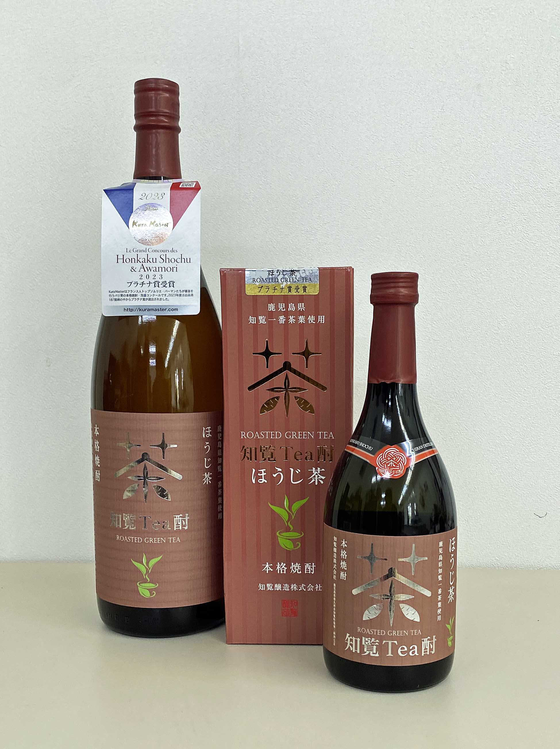 知覧醸造　TEA酎　ほうじ茶　25度　ほうじ茶焼酎
