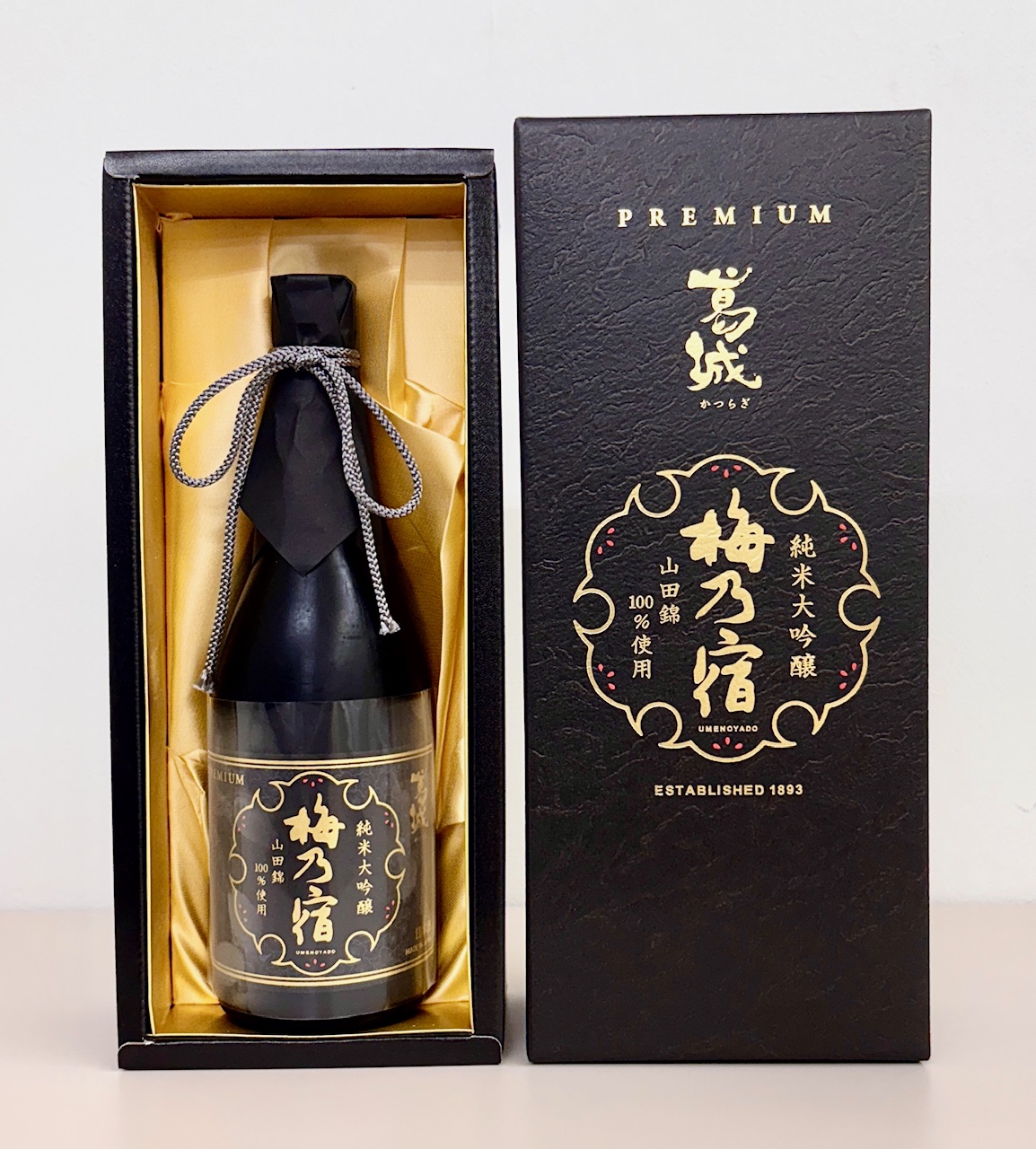 梅乃宿　葛城　純米大吟醸(高市総理引き出物）720ML