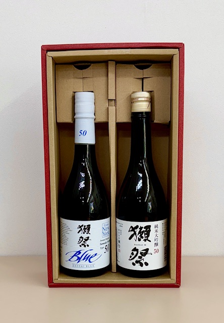 獺祭　Blue50＆磨き50　セット（化粧箱別費用）
